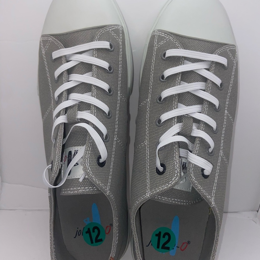 johnnieO Sail Away Sneakers Grey Size 12 NWOT - Picture 11 of 11